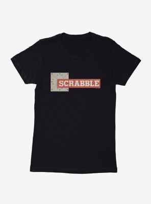 Scrabble Aged Logo Womens T-Shirt