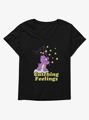 Care Bears Share Bear Catching Feelings Girls T-Shirt Plus