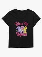 Care Bears Glow Up Squad Girls T-Shirt Plus