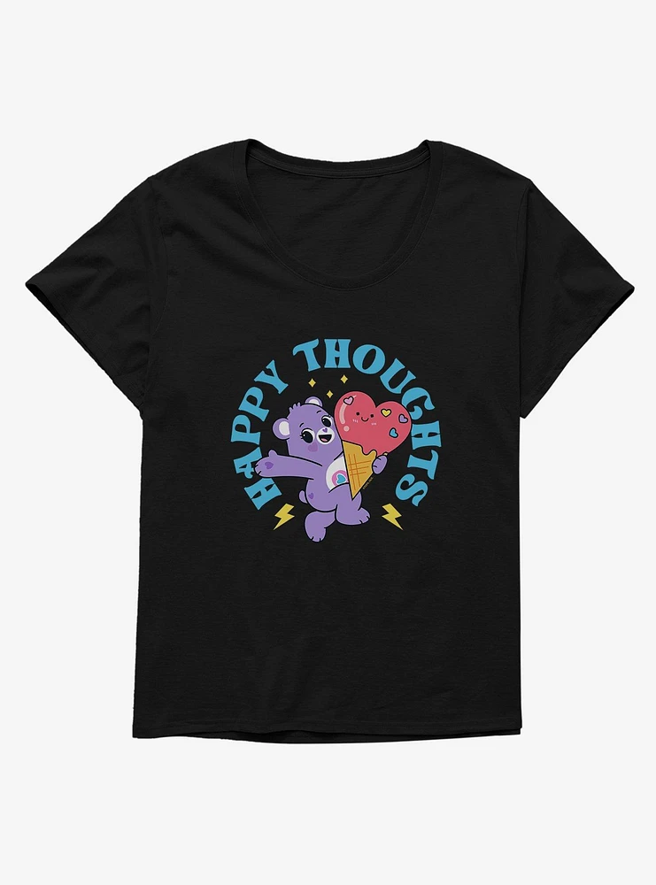 Care Bears Share Bear Happy Thoughts Girls T-Shirt Plus
