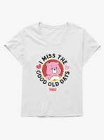 Care Bears Love-A-Lot Bear I Miss The Good Old Days Girls T-Shirt Plus