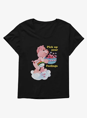 Care Bears Cheer Bear Pick Up Your Feelings Girls T-Shirt Plus