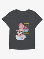 Care Bears Cheer Bear Pick Up Your Feelings Girls T-Shirt Plus