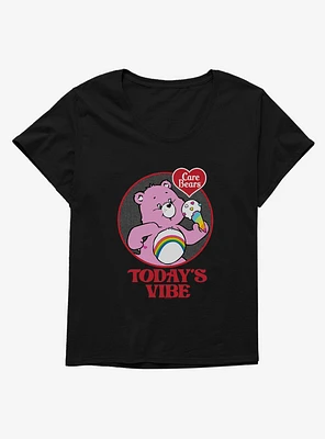 Care Bears Cheer Bear Today's Vibe Girls T-Shirt Plus