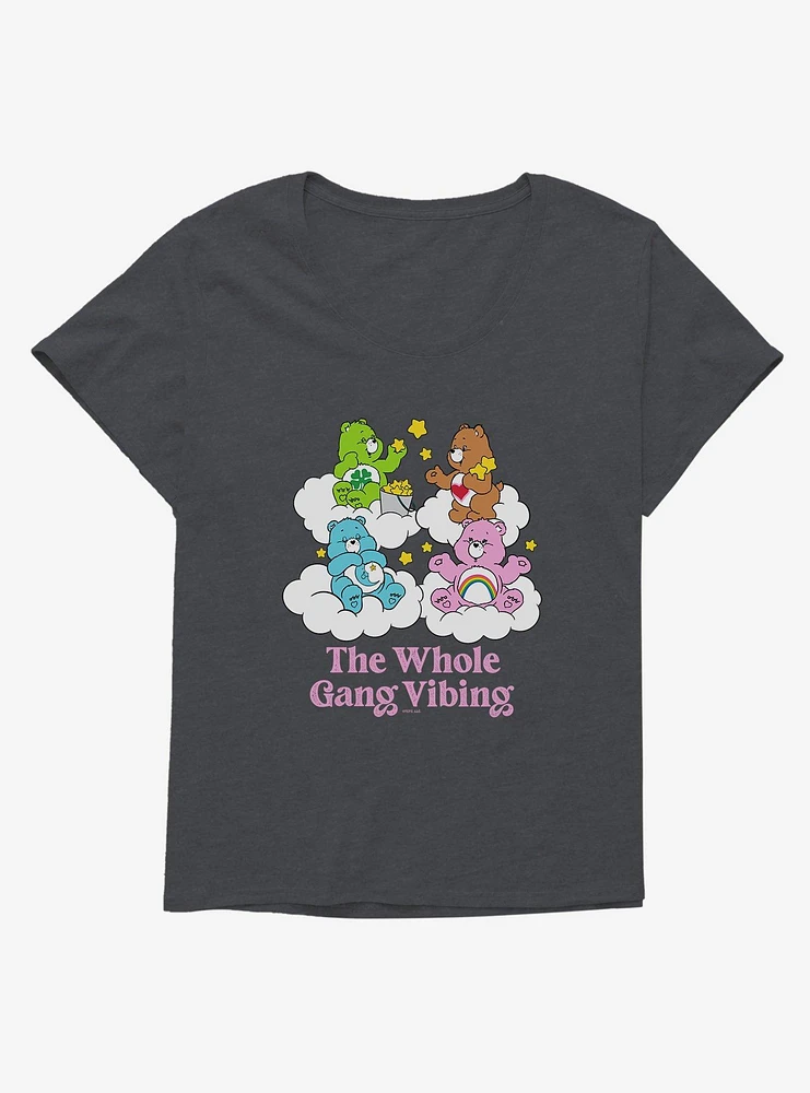 Care Bears The Whole Gang Vibing T-Shirt Plus