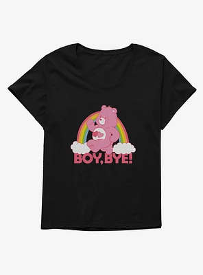 Care Bears Pride Love-A-Lot Bear Boy Bye T-Shirt Plus