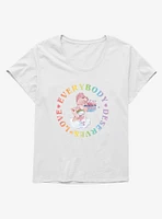 Care Bears Pride Cheer Bear Everybody Deserves Love T-Shirt Plus