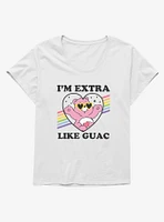 Care Bears Pride Love-A-Lot Bear Extra Like Guac T-Shirt Plus