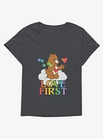Care Bears Pride Tenderheart Bear Love First T-Shirt Plus