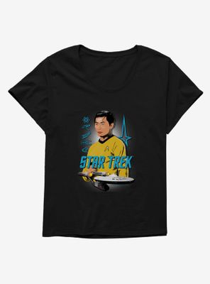 Star Trek Sulu Womens T-Shirt Plus