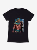 Masked Republic Legends Of Lucha Libre Dragon Lee Portrait Womens T-Shirt