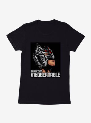 Masked Republic Legends Of Lucha Libre La Faccion Ingobernable Dragon Lee Womens T-Shirt