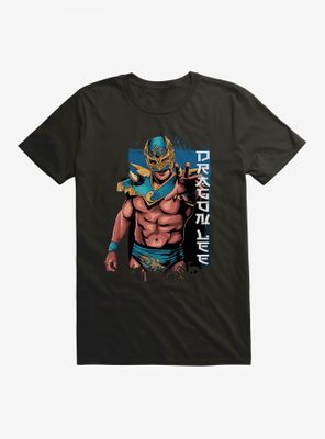 Masked Republic Legends Of Lucha Libre Dragon Lee Portrait T-Shirt