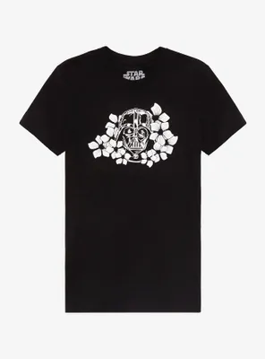 Star Wars Darth Vader Floral Women's T-Shirt - BoxLunch Exclusive