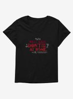 Supernatural Don't Try This At Home Womens T-Shirt Plus
