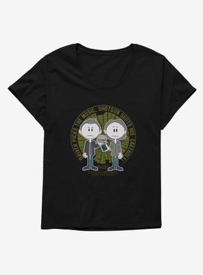 Supernatural Sam & Dean Driver Picks The Music Womens T-Shirt Plus