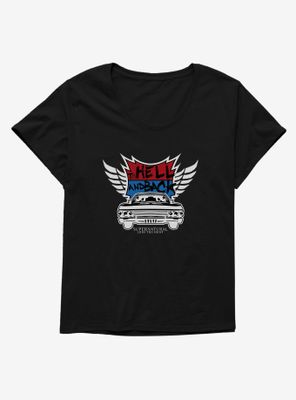 Supernatural To Hell And Back Womens T-Shirt Plus