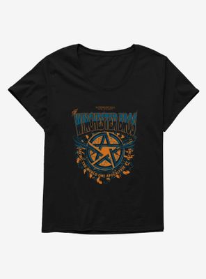 Supernatural Winchester Bros. Saving The World Womens T-Shirt Plus