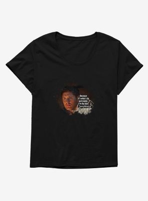 Supernatural Dean Winchester The Best Girls T-Shirt Plus