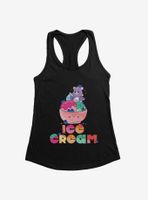 Care Bears Ice Cream Time Womens Tank Top