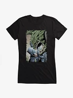 DC Comics Batman Vs Killer Croc Girls T-Shirt