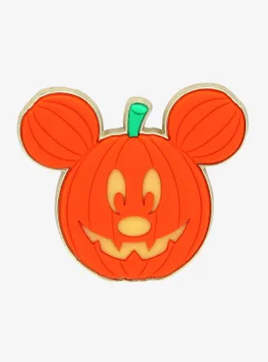 Disney Mickey Mouse Jack-O’Lantern Glow-in-the-Dark Pin - BoxLunch Exclusive