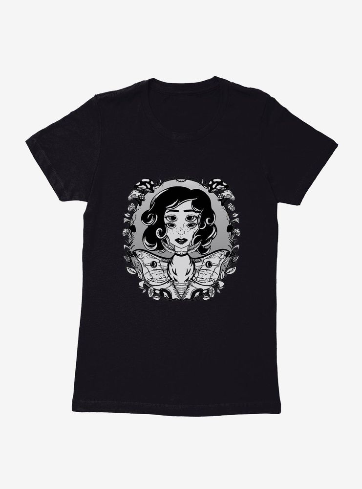Cottagecore Johanna Pelayo Nocturnal Maiden Womens T-Shirt