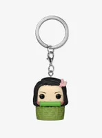 Funko Pocket Pop! Demon Slayer: Kimetsu no Yaiba Nezuko Kamado (in Basket) Vinyl Keychain - BoxLunch Exclusive