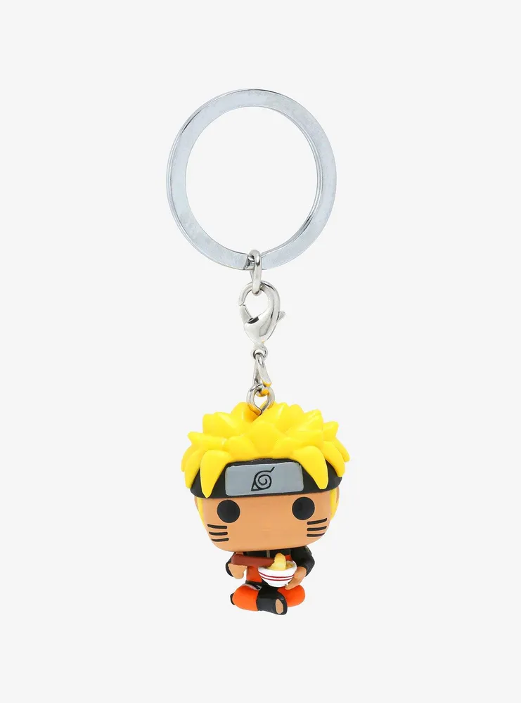 Funko Pocket Pop! Naruto Shippuden Naruto Uzumaki with Noodles Vinyl Keychain - BoxLunch Exclusive 