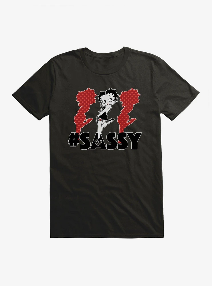 Betty Boop Hashtag Triple The Sass T-Shirt