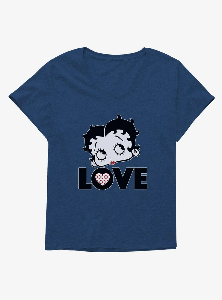 Betty Boop Polka Dot Girls T-Shirt Plus