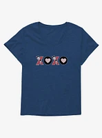 Betty Boop Polka Dot XO Girls T-Shirt Plus