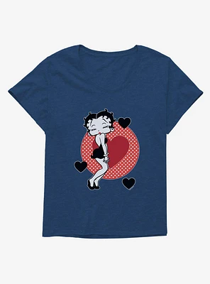 Betty Boop Pucker Up Girls T-Shirt Plus