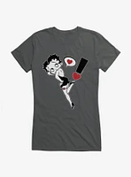 Betty Boop Exclamation of Love  Girls T-Shirt