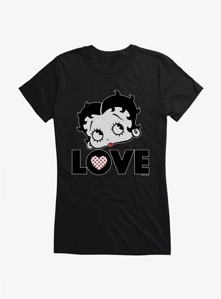 Betty Boop Polka Dot Girls T-Shirt