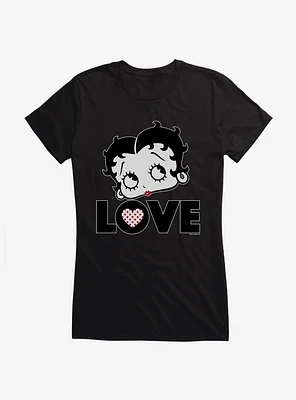 Betty Boop Polka Dot Girls T-Shirt