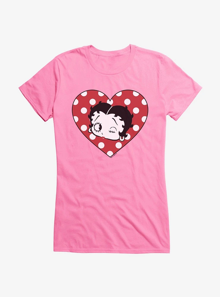 Betty Boop Spotted Love Girls T-Shirt