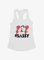 Betty Boop Hashtag Triple The Sass Girls Tank