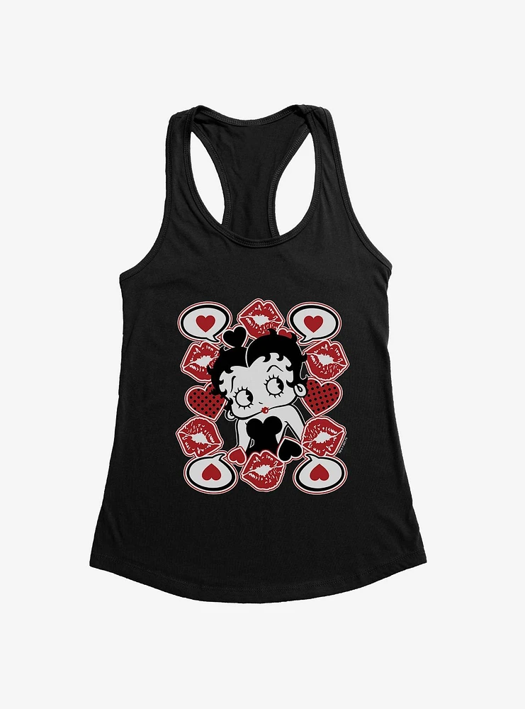 Betty Boop Love Frame Girls Tank