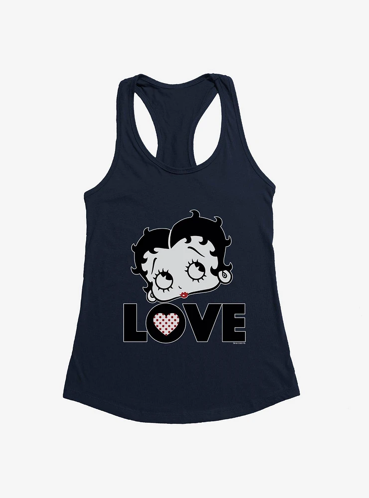 Betty Boop Polka Dot Girls Tank