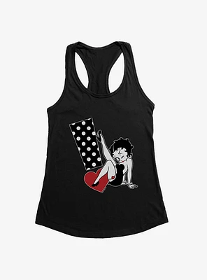 Betty Boop Polka Dot Exclamation Girls Tank