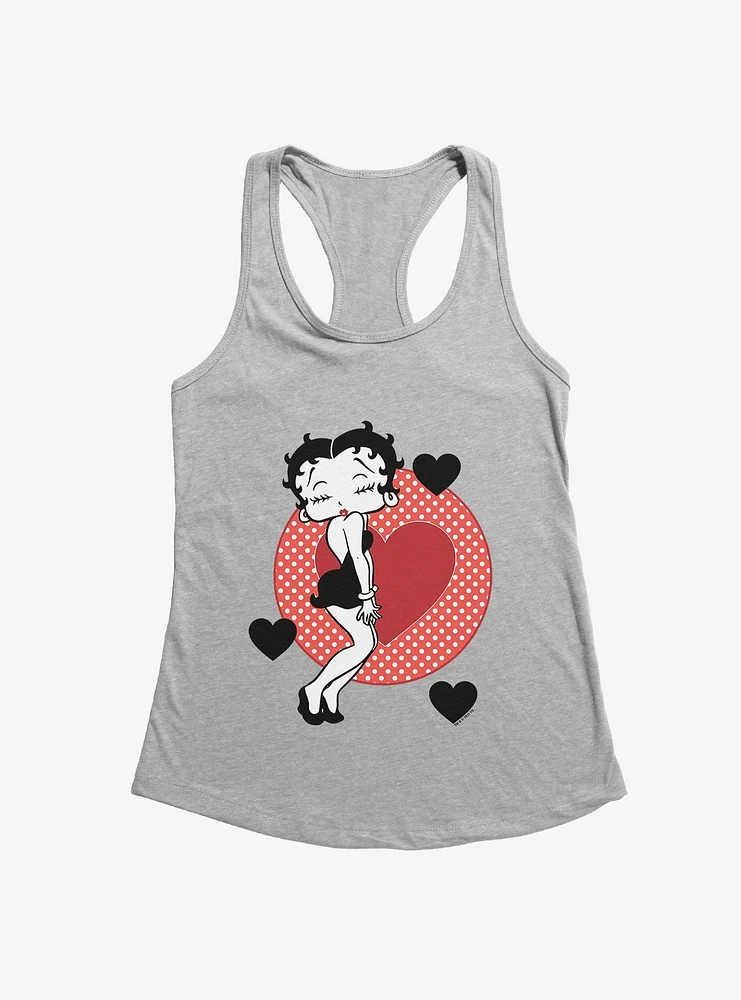 Betty Boop Pucker Up Girls Tank