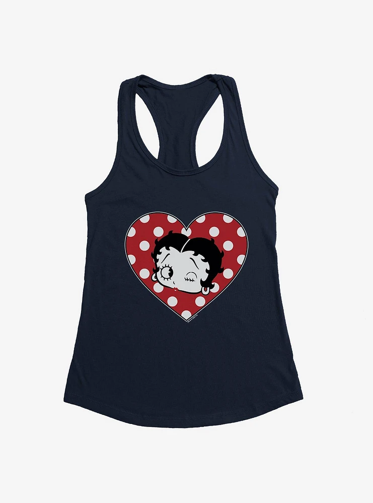 Betty Boop Spotted Love Girls Tank