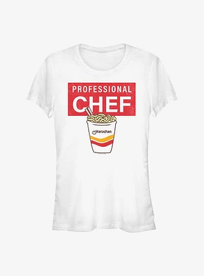 Maruchan Insta Noodle Chef Girls T-Shirt