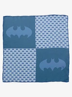 DC Comics Batman Multi Motif Blue Pocket Square