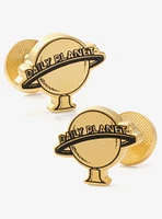 DC Comics Superman Daily Planet Gold Cufflinks