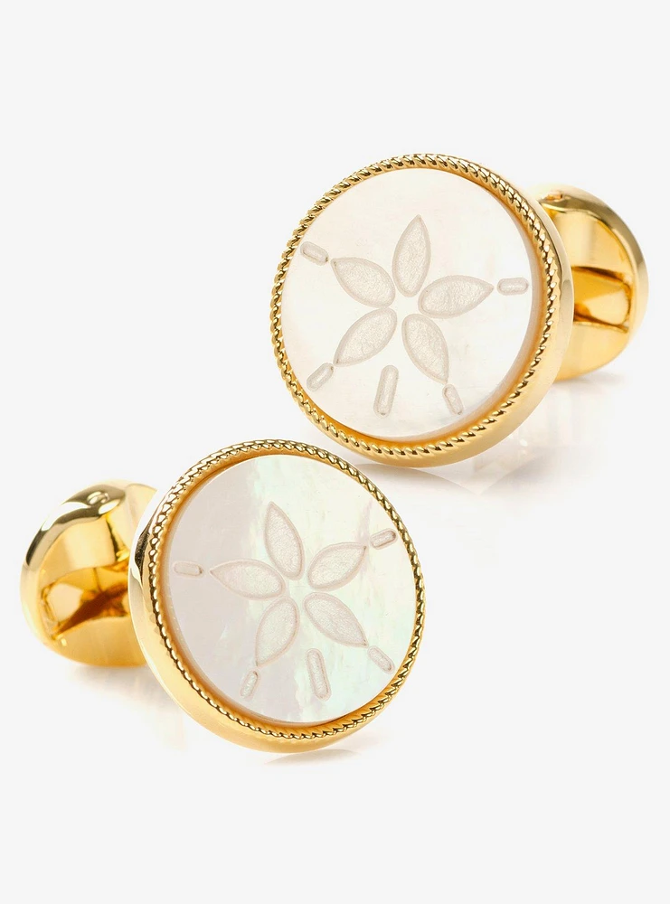 Sand Dollar Cufflinks