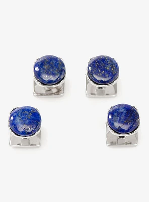 Sterling Silver Classic Formal Lapis Studs