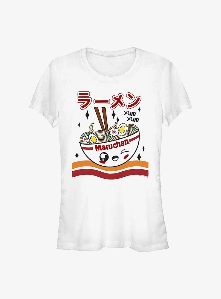 Maruchan Kawaii Bowl Yum Girls T-Shirt