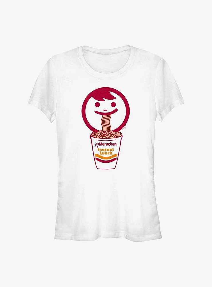 Maruchan Face Eating Ramen Girls T-Shirt